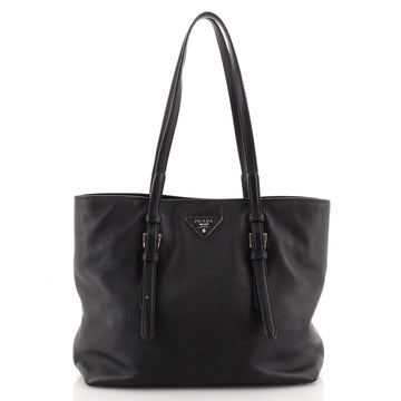 Prada Belted Soft Tote Saffiano Leather Medium
