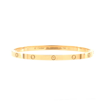 Cartier Love Bracelet 18K Yellow Gold Small