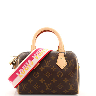 Louis Vuitton Speedy Bandouliere Bag Monogram Canvas 20