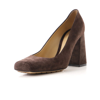 Bottega Veneta Women's Tower Pumps Suede