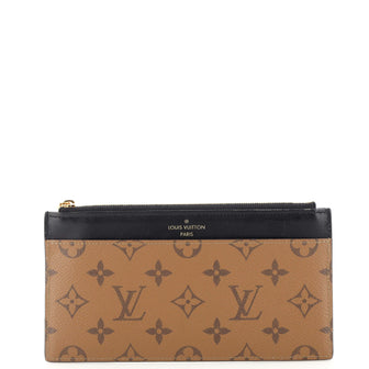 Louis Vuitton Slim Purse Reverse Monogram Canvas