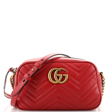 Gucci GG Marmont Shoulder Bag Matelasse Leather Small