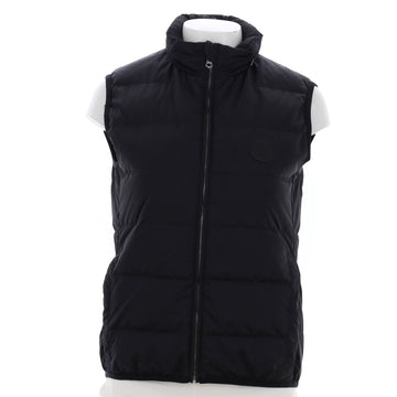 Gucci Hooded Zip Up Vest Quilted Polyamide with Down