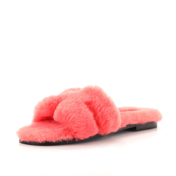 Hermes Women's Oran Sandals Woolskin