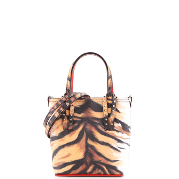 Christian Louboutin Cabata Tote Printed Leather Mini