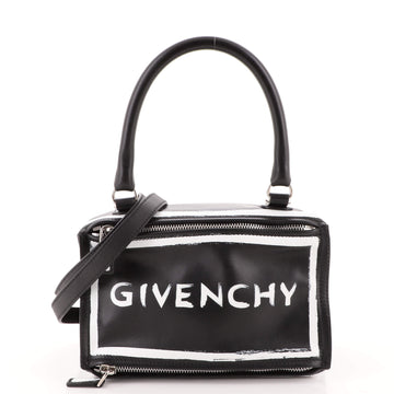 Givenchy Graffiti Logo Pandora Bag Leather Small