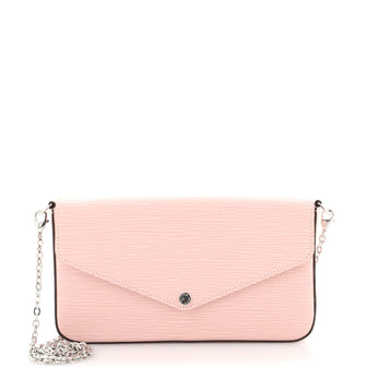 Louis Vuitton Felicie Pochette Epi Leather Pink 1910151