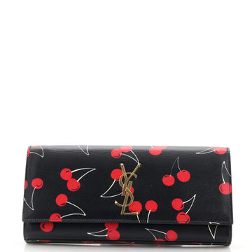 Saint Laurent Classic Monogram Clutch Printed Leather