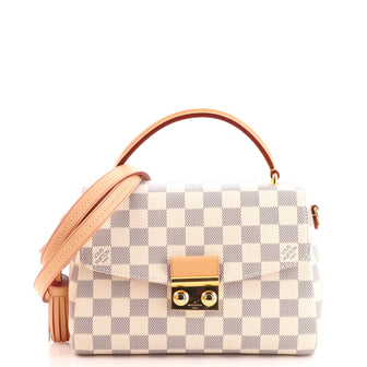 Louis Vuitton Croisette Handbag Damier