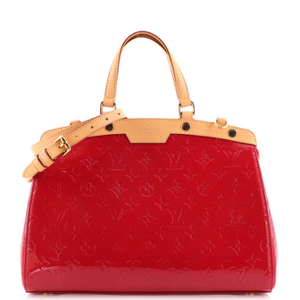 Louis Vuitton Brea Handbag Monogram Vernis MM