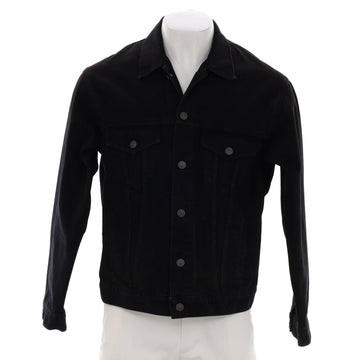 Balenciaga Men's Logo Oversized Jacket Denim