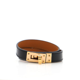 Hermes Kelly Double Tour Bracelet Leather
