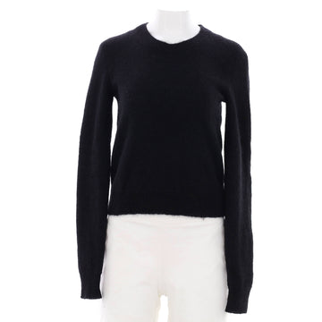 Saint Laurent Women's Graphic Crewneck Sweater Mohair Blend