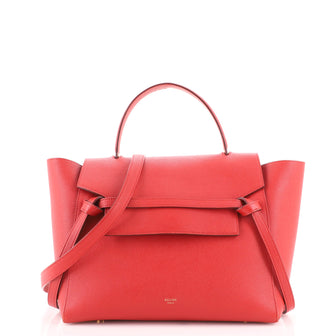 Celine Belt Bag Textured Leather Mini