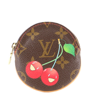 Louis Vuitton Porte Monnaie Coin Purse Limited Edition Monogram Cerises