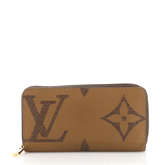 Louis Vuitton Zippy Wallet Reverse Monogram Giant