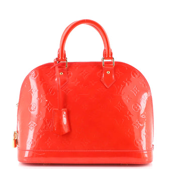 Louis Vuitton Alma Handbag Monogram Vernis PM