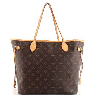 Louis Vuitton Neverfull Tote Monogram Canvas MM