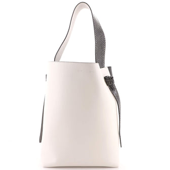 Celine Twisted Cabas Tote Leather with Python Small