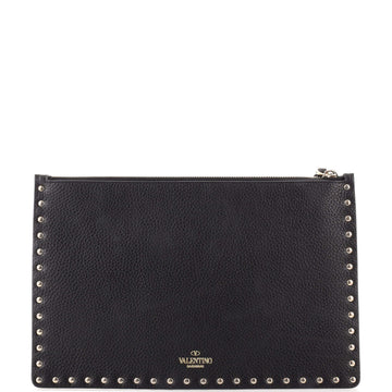 Valentino Garavani Rockstud Pouch Leather Large