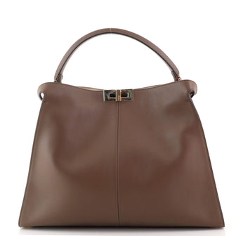 Fendi Peekaboo X-Lite Bag Leather Large