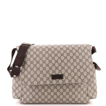 Gucci Diaper Bag GG Coated Canvas