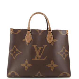 Louis Vuitton OnTheGo Tote Reverse Monogram Giant MM