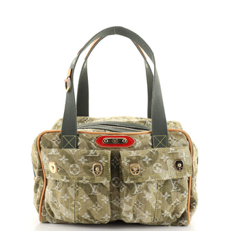 Louis Vuitton Jasmine Handbag Monogramouflage Denim