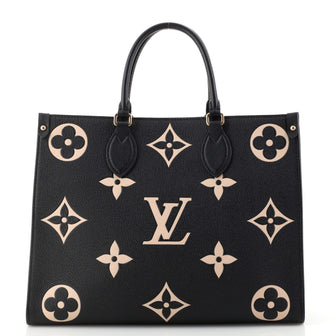 Louis Vuitton OnTheGo Tote Bicolor Monogram Empreinte Giant MM