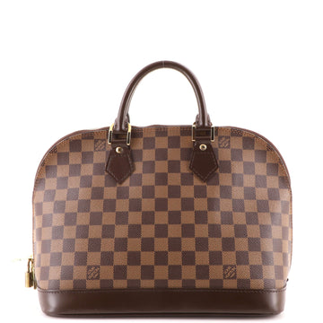 Louis Vuitton Vintage Alma Handbag Damier PM