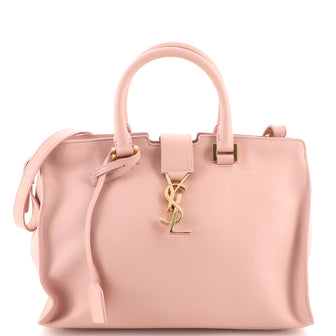 Saint Laurent Monogram Cabas Leather Small
