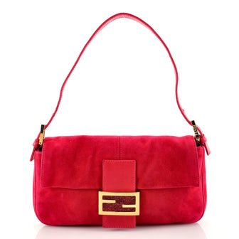 Fendi Baguette Bag Suede