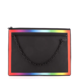Louis Vuitton Pochette A4 Rainbow Taiga Leather