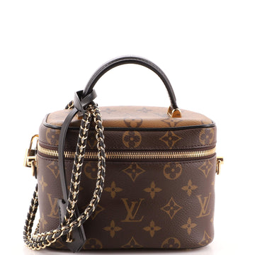 Louis Vuitton Vanity Handbag Reverse Monogram Canvas PM