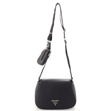 Prada Re-Edition Flap Shoulder Bag Vitello Daino Small
