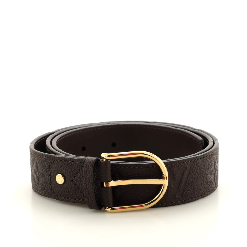 Louis Vuitton Louis Vuitton Ceinture Ellipse Belt Monogram Canvas