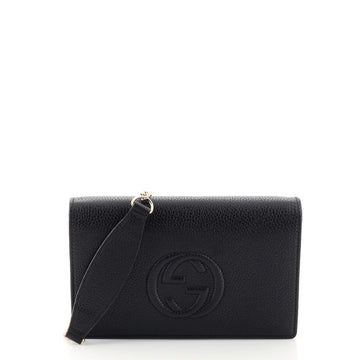 Gucci Soho Wallet on Chain Leather