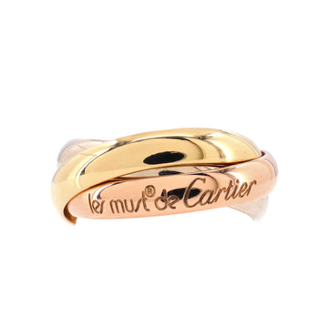 Cartier Trinity Ring 18K Tricolor Gold Medium