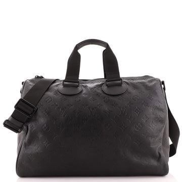 Louis Vuitton Speedy Bandouliere Bag Monogram Shadow Leather 40