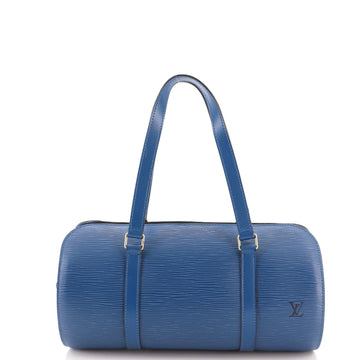 Louis Vuitton Soufflot Handbag Epi Leather