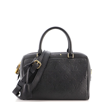 Louis Vuitton Speedy Bandouliere NM Bag Monogram Empreinte Leather 25