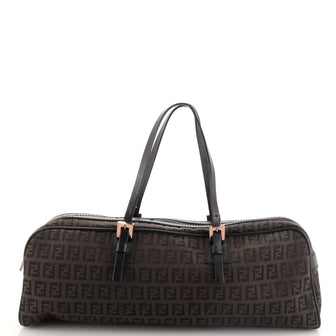 Fendi Bowling Bag Zucchino Canvas Large