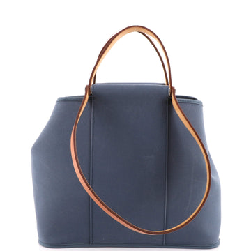 Hermes Cabag Handbag Toile and Leather 32