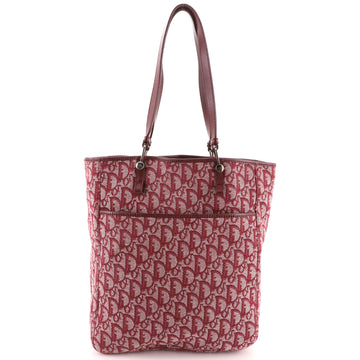 Christian Dior Vintage Open Tote Diorissimo Canvas Small