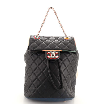 Chanel Cuba Urban Spirit Backpack Quilted Lambskin Small