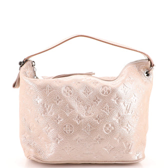 Louis Vuitton Halo Handbag Limited Edition Shimmer Monogram Embossed Leather