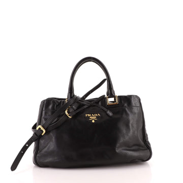 Prada Convertible Bow Tote Soft Calf Medium