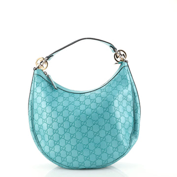 Gucci Twins Hobo Guccissima Leather Medium