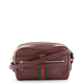 Gucci Ophidia Shoulder Bag Leather Mini