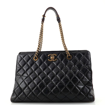 Chanel Perfect Edge Tote Quilted Leather Large